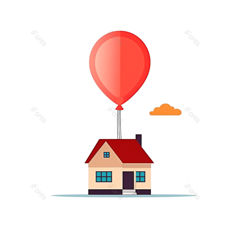 装饰图片,卡通元素,天空PNG,插画免抠素材